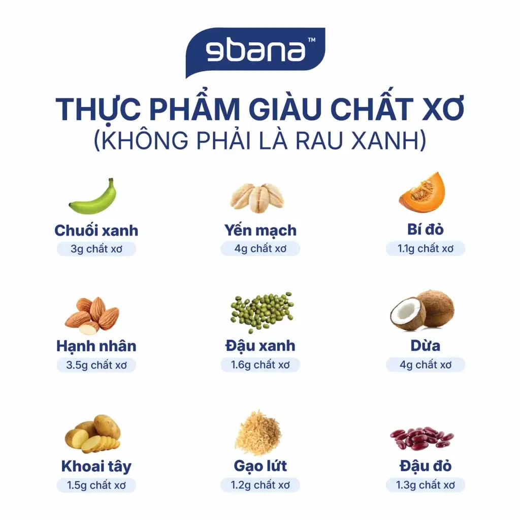 Thực phẩm giàu chất xơ